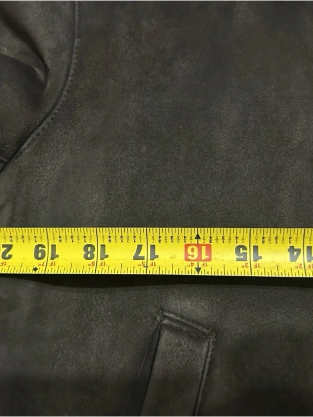 Ralph Lauren Suede shearing Leather Jacket size M